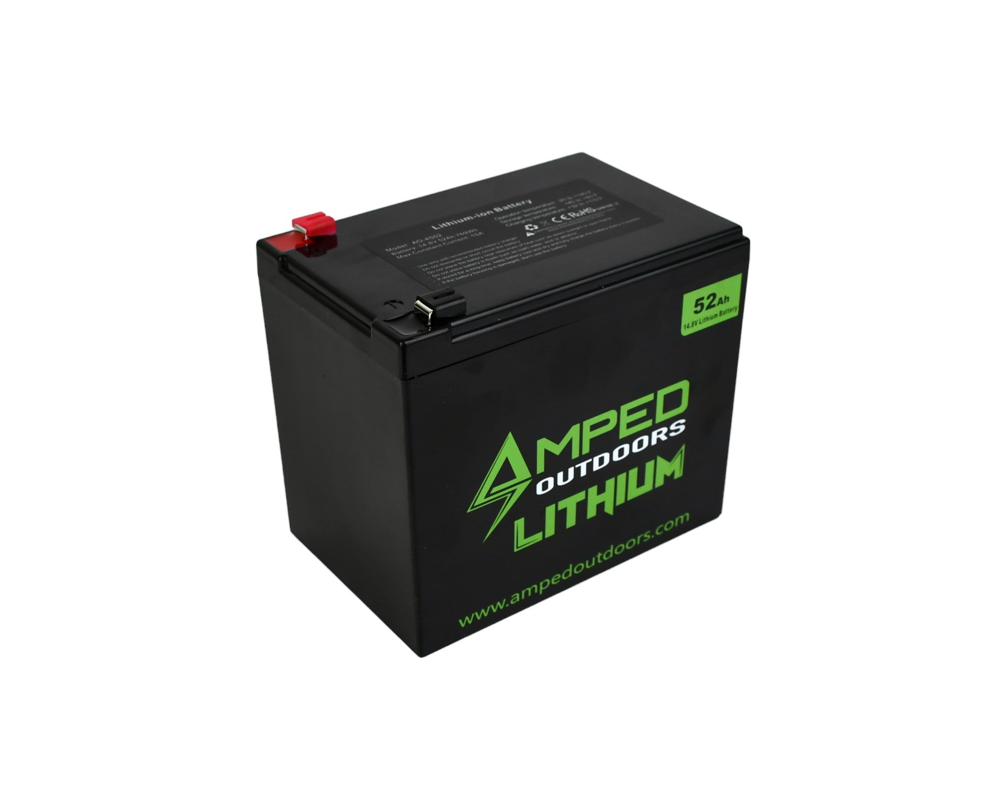 Amped Outdoors 12V 100AH Lithium-iron (LiFePO4) High Performance Batte –  Van Life Suppliers