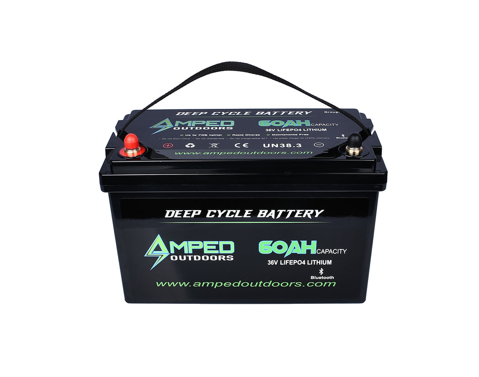 36V 60Ah Trolling Motor Lithium Battery (LiFePO4) - Bluetooth - IP67 Waterproof