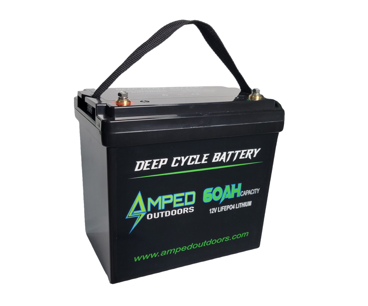 60AH LiFePO4 Lithium Battery - Kayak and trolling motor battery! – Amped  Outdoors