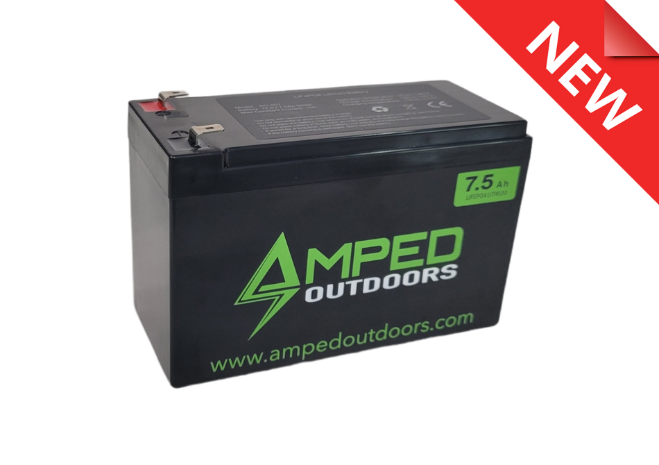 Discounted - 7.5Ah Lithium Battery (LiFePO4)