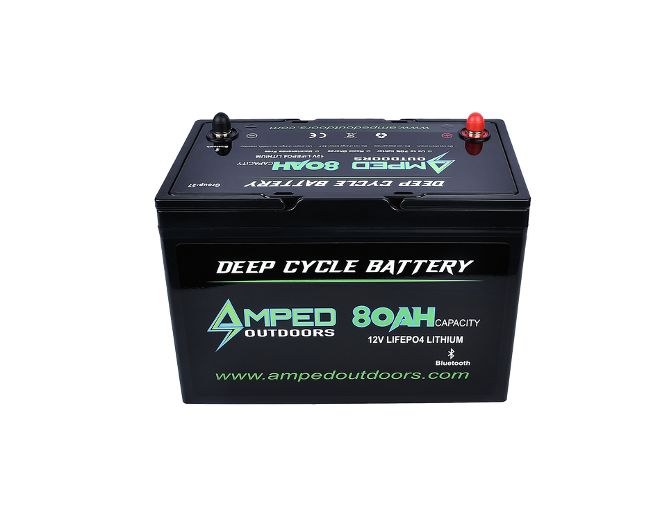 80Ah Lithium Battery (LiFePO4) 12.8V - Bluetooth