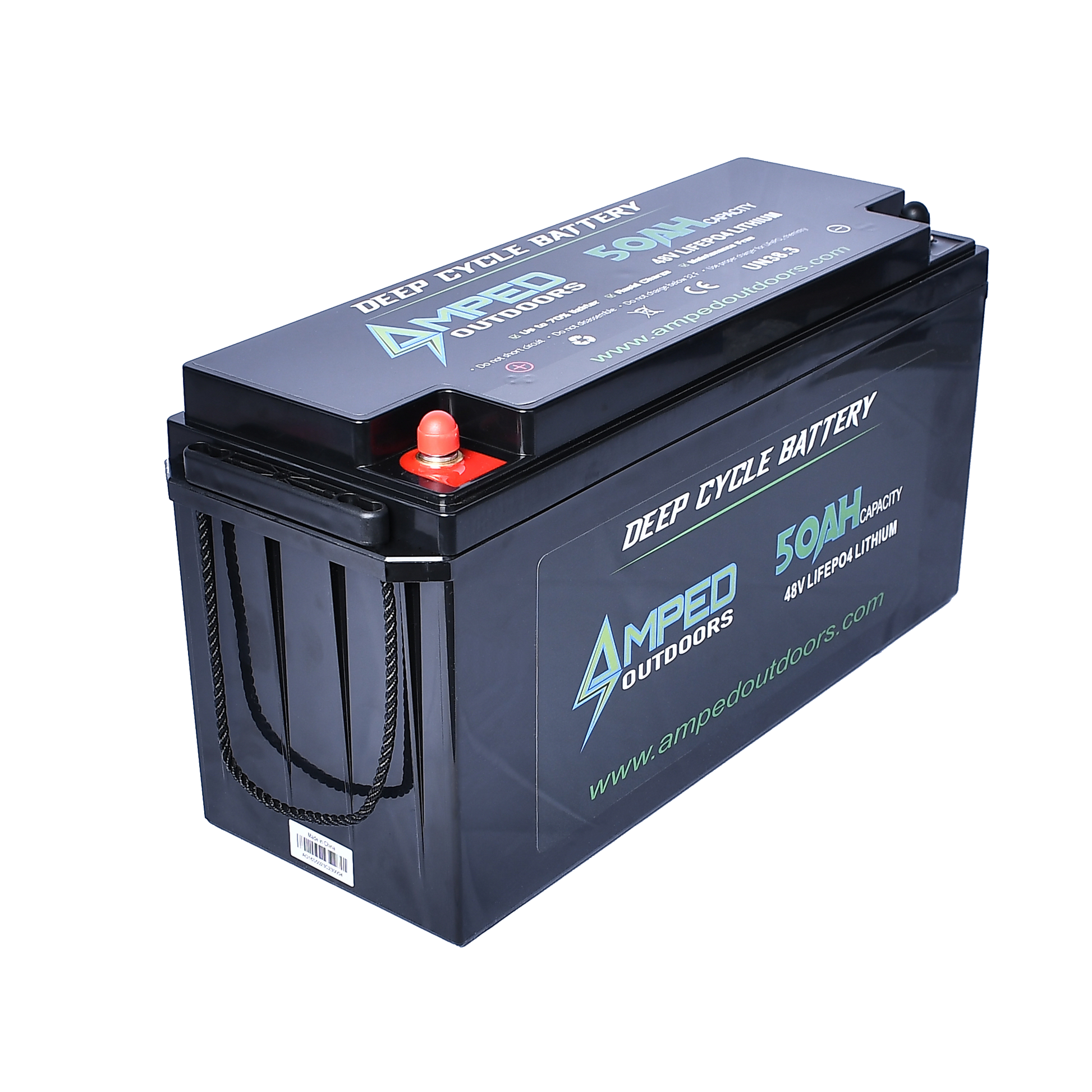 48V 50Ah Lithium Battery (LiFePO4) – Amped Outdoors