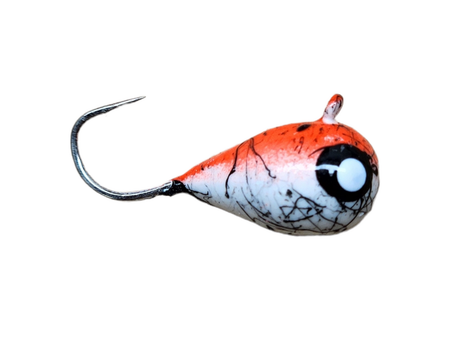 Living Dead Red Tungsten Glow Jig – Amped Outdoors