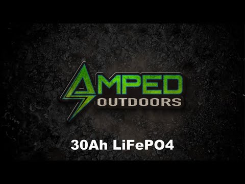 30Ah Lithium Battery (LiFePO4) Wide